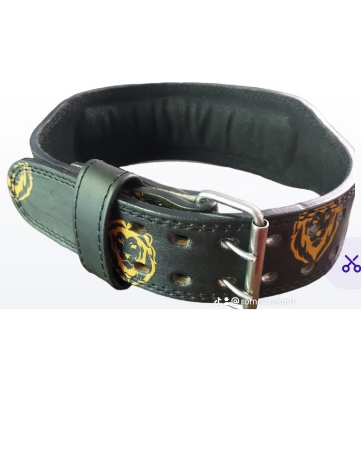 Century Fitness Double Prong Belt 10mm - Image 2