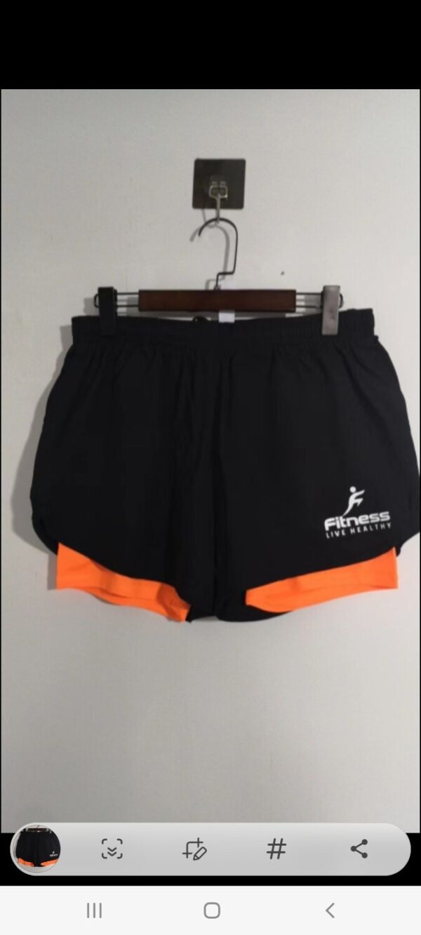Fitness Shorts with short tight for sport - Image 2